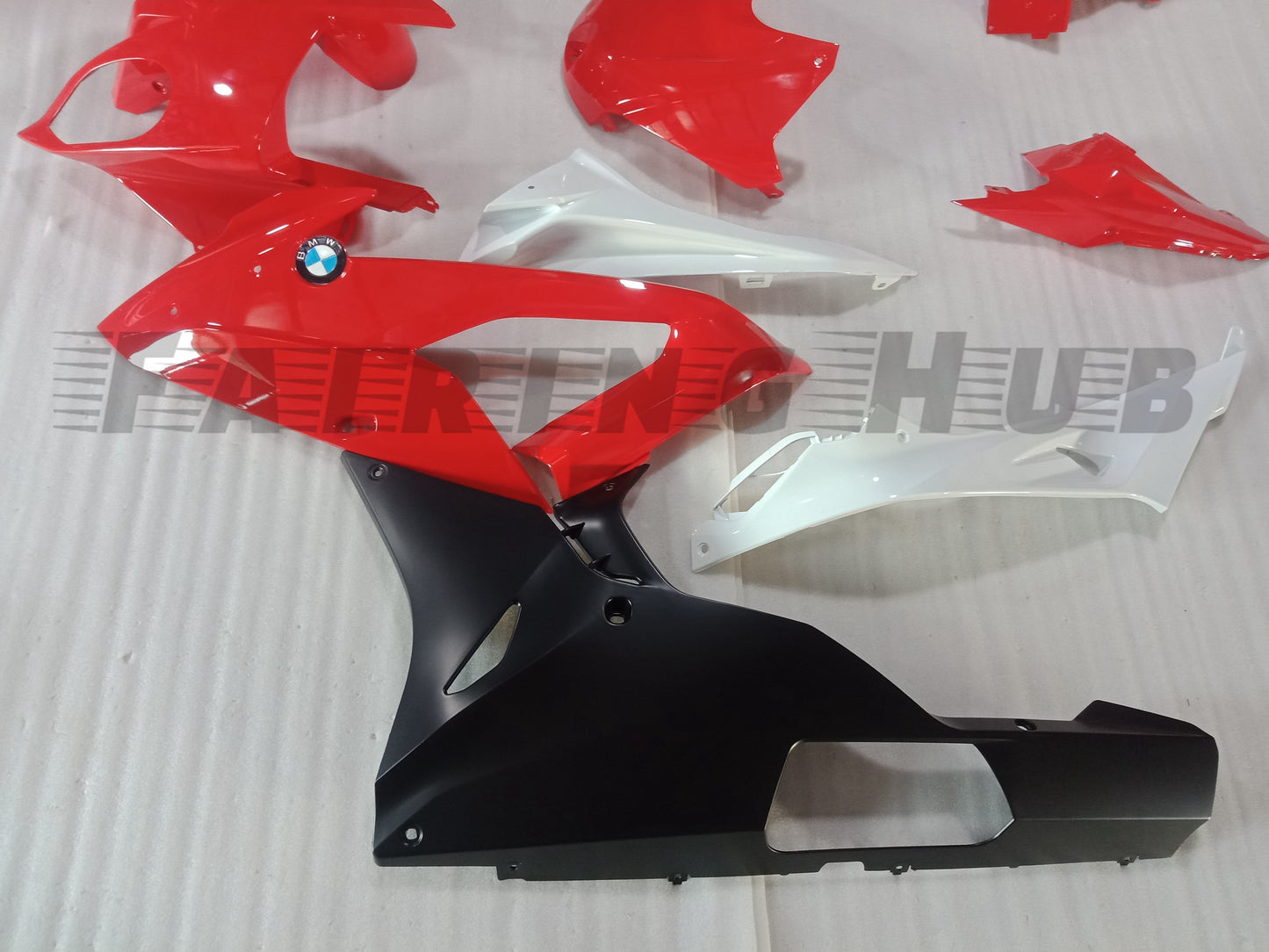 RED FAIRING KIT FOR BMW S1000RR 2015-2018