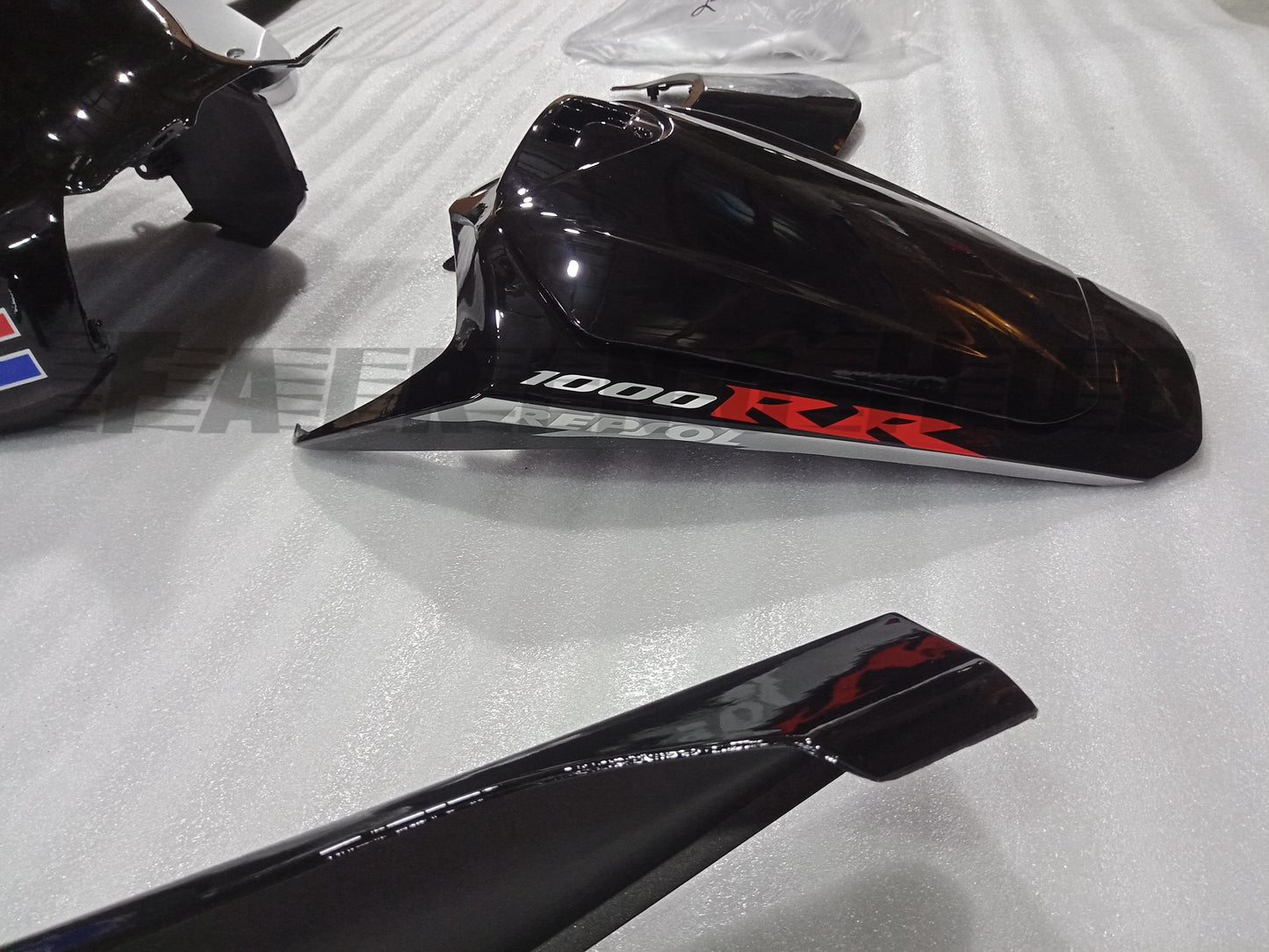 BLACK REPSOL DESIGN FAIRING KIT FOR HONDA CBR1000RR 2008 2009 2010 2011