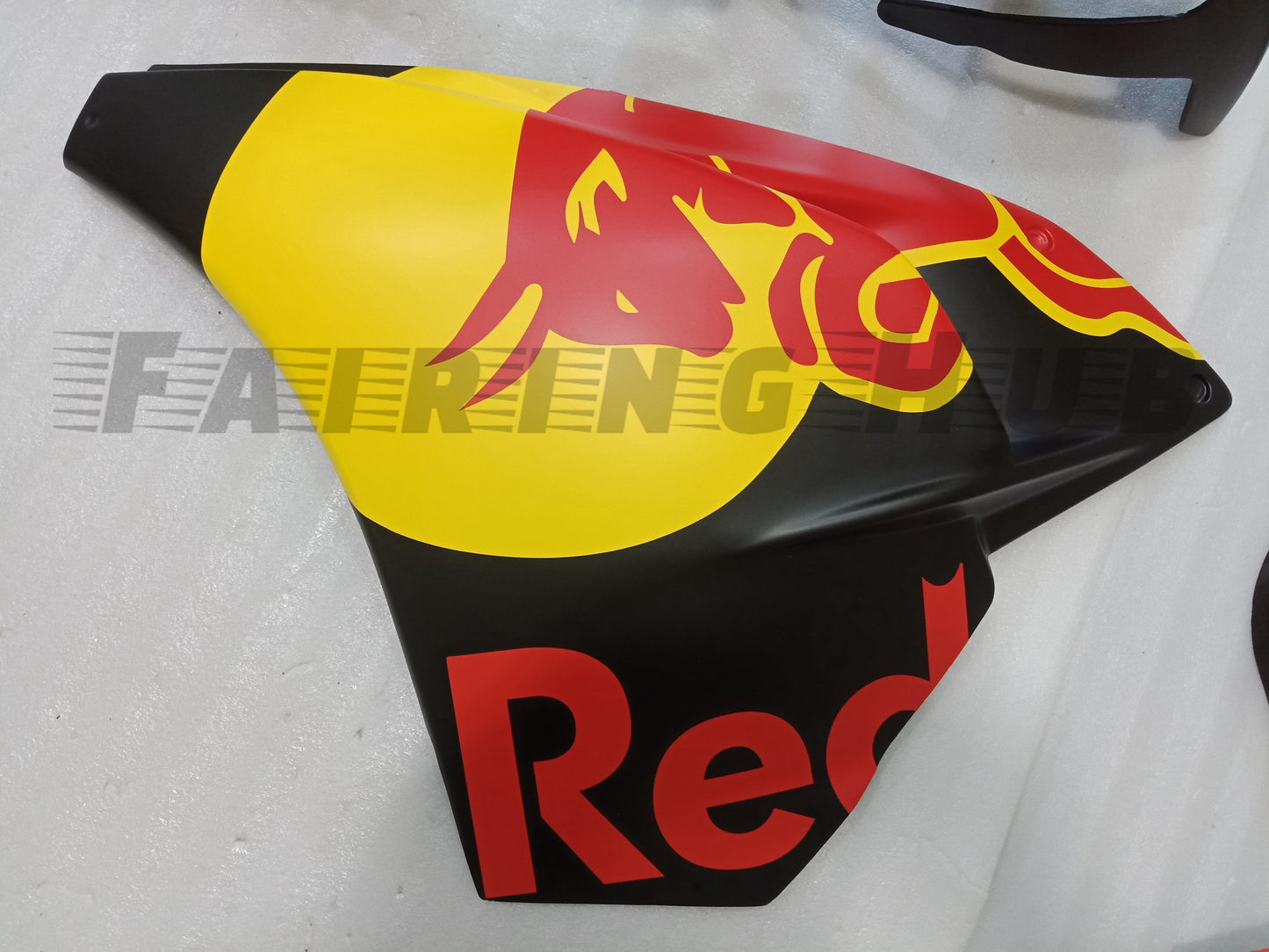 REDBULL DESIGN FIBERGLASS RACE FAIRING KIT FOR KTM RC390