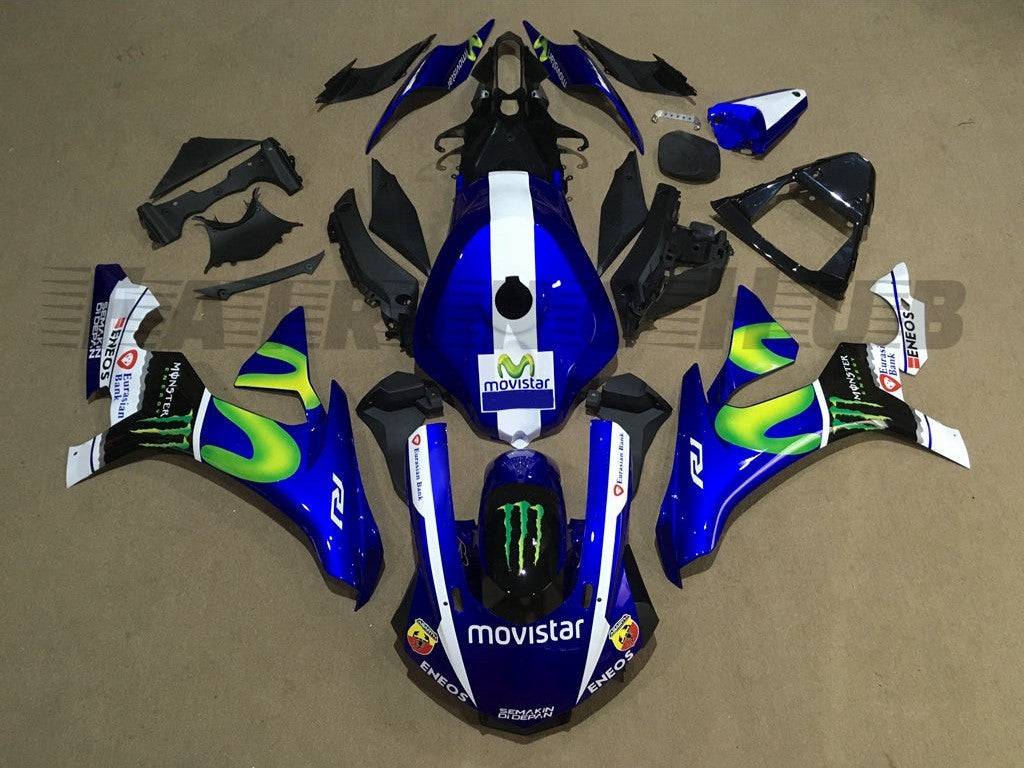 MOVISTAR FAIRING KIT FOR YAMAHA R1 2015-2019