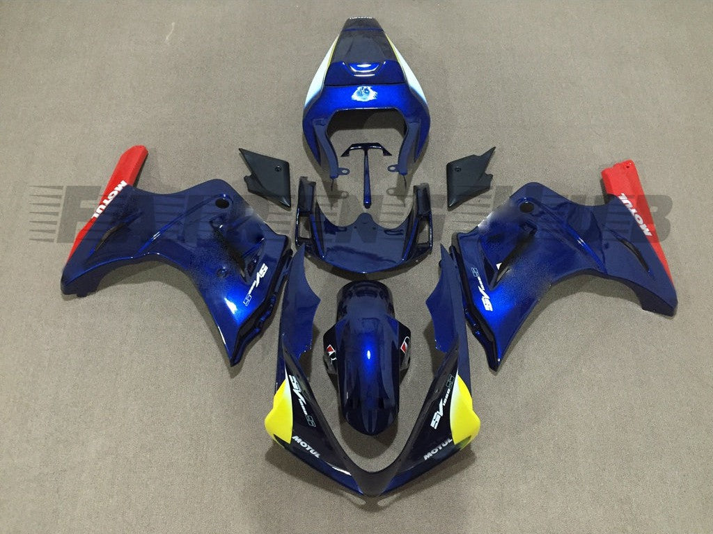 BLUE FAIRING KIT FOR SUZUKI SV650 2003-2011