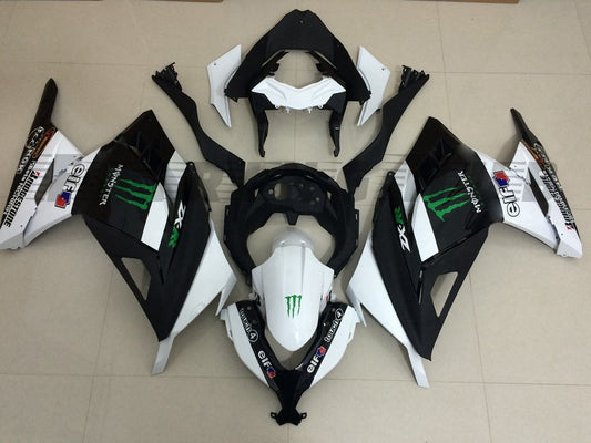 BLACK FAIRING KIT FOR KAWASAKI NINJA 300 2013-2021