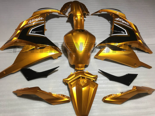 GOLD FAIRING KIT FOR KAWASAKI NINJA 300 2013-2021