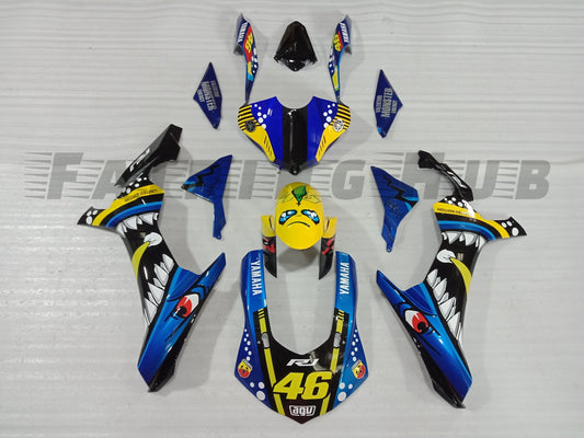 SHARK DESIGN FAIRING KIT FOR YAMAHA R1 2015-2019