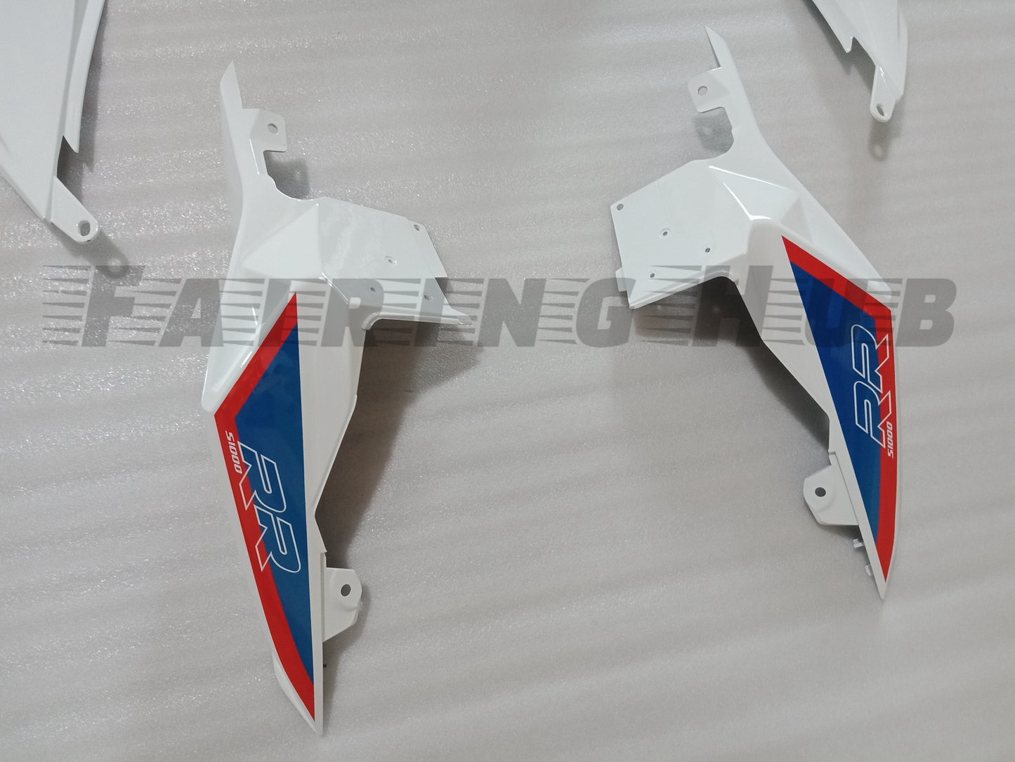 WHITE BLUE FAIRING KIT FOR BMW S1000RR 2015-2018