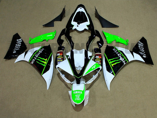 GREEN FAIRING KIT FOR YAMAHA R1 2013-2014