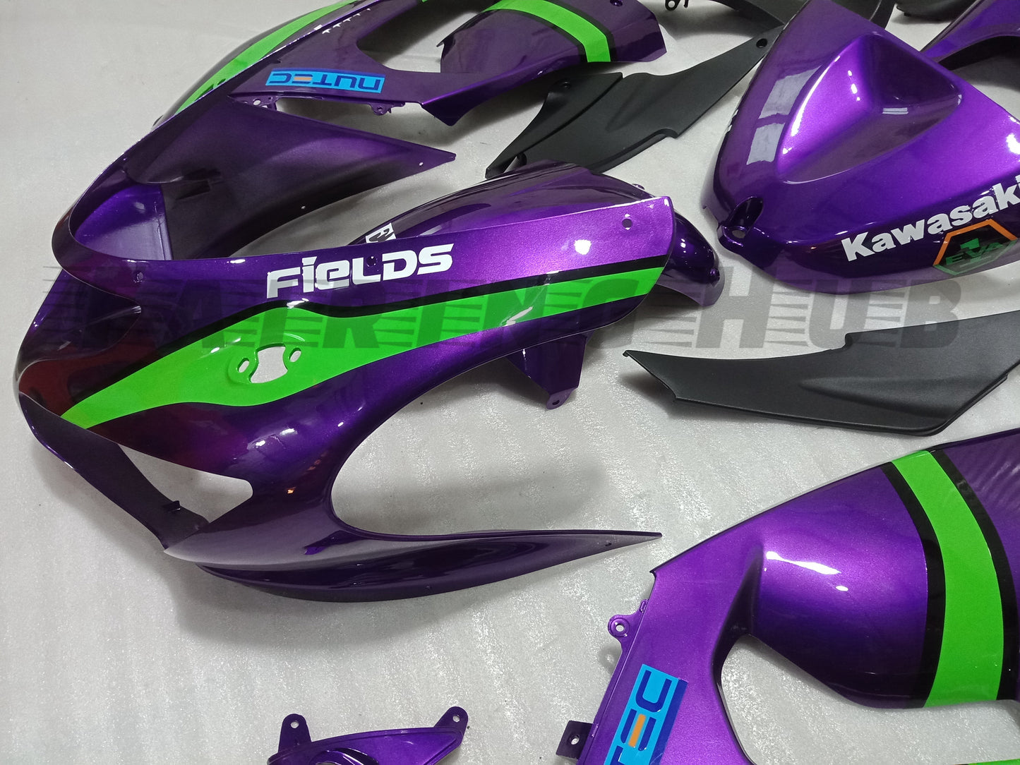 PURPLE FAIRING KIT FOR KAWASAKI ZX-6R 2005-2006