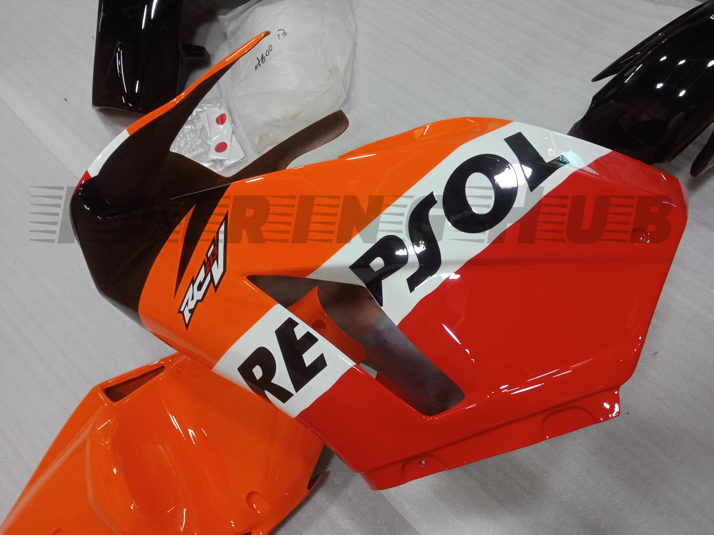REPSOL DESIGN FIBERGLASS RACE FAIRING KIT FOR HONDA CBR600RR 2013-2020