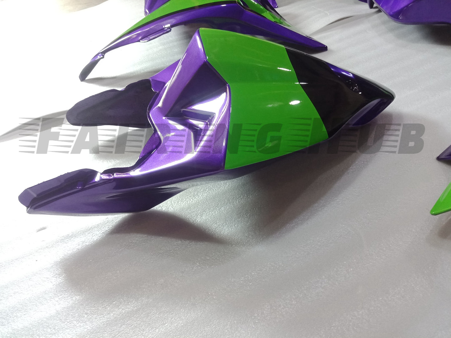 PURPLE FIBERGLASS RACE FAIRING KIT FOR KAWASAKI NINJA 300