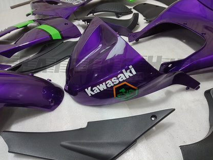 PURPLE FAIRING KIT FOR KAWASAKI ZX-6R 2005-2006