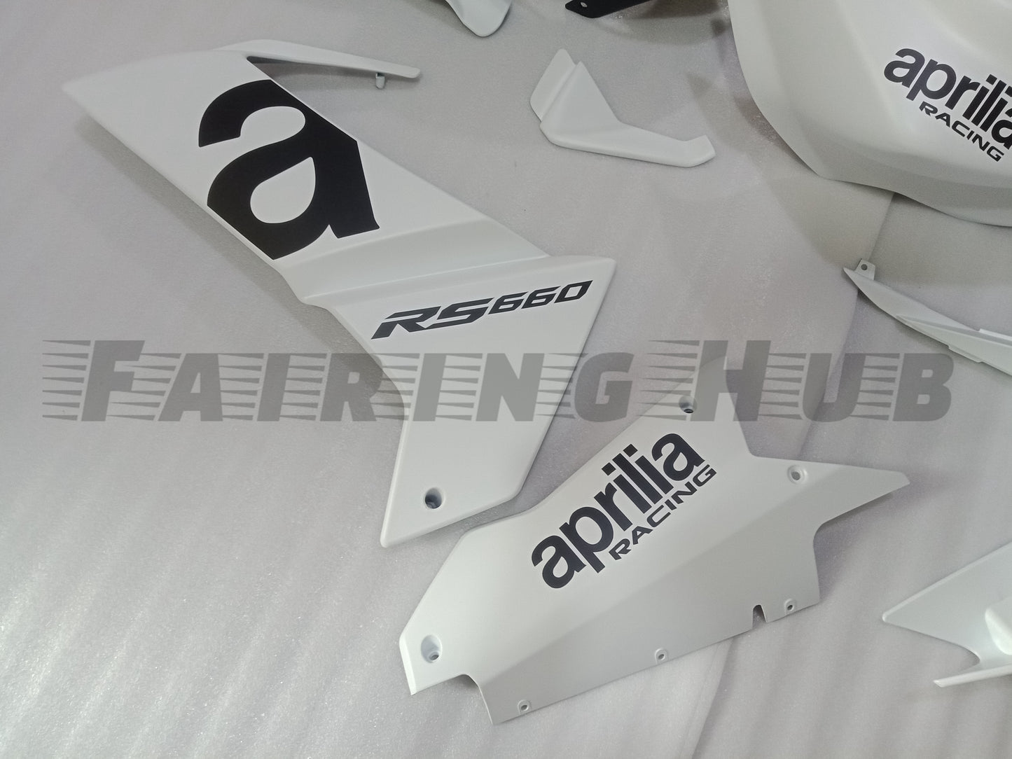 Aprilia RS 660 White Black Fairing Kit