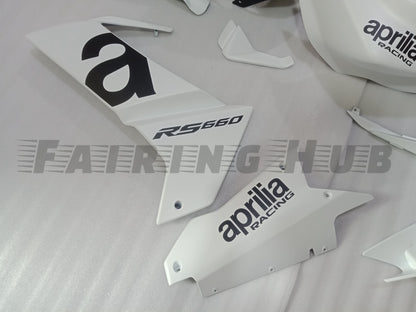 Aprilia RS 660 White Black Fairing Kit