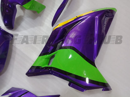 PURPLE FIBERGLASS RACE FAIRING KIT FOR KAWASAKI NINJA 300
