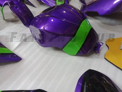 PURPLE FIBERGLASS RACE FAIRING KIT FOR KAWASAKI NINJA 300