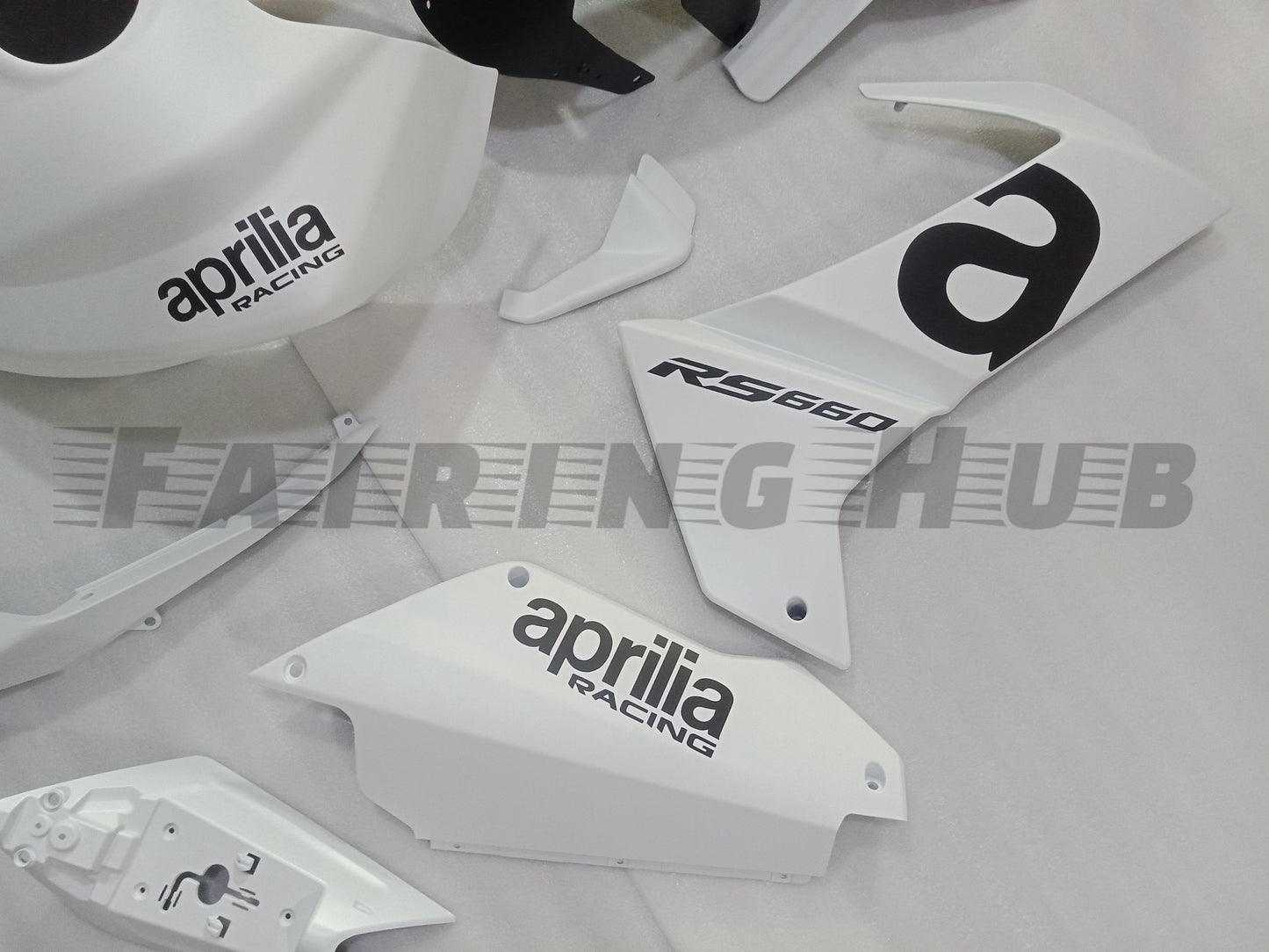 Aprilia RS 660 White Black Fairing Kit