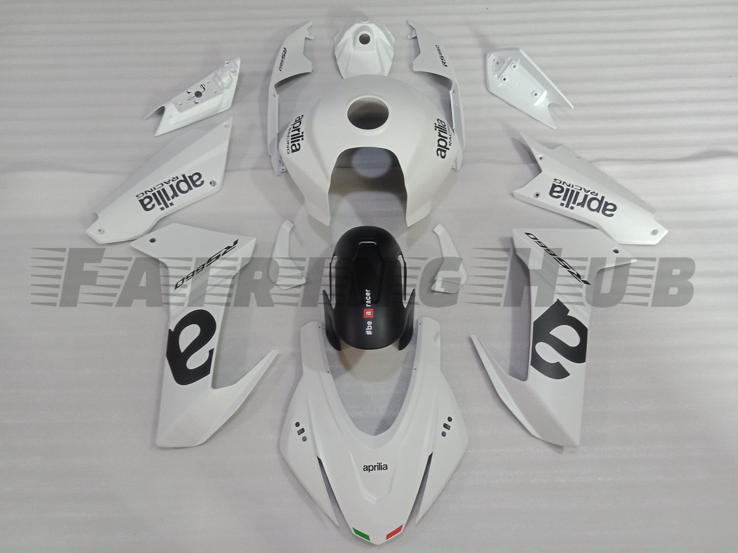 Aprilia RS 660 White Black Fairing Kit