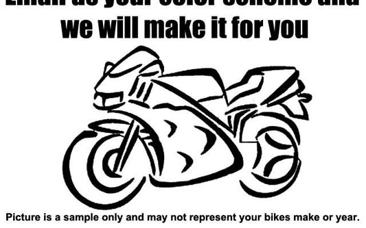 2009 - 2016 Custom Design Fiberglass Race Fairing Kit 01