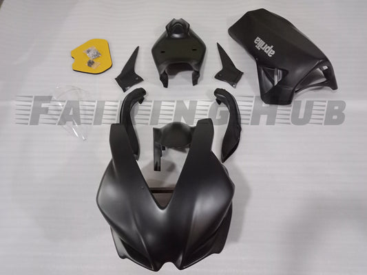 2009 - 2016 RSV4 Matt Black Fiberglass Race Fairing 06