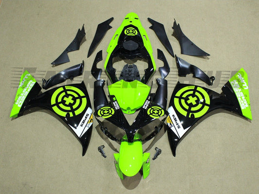 GREEN FAIRING KIT FOR YAMAHA R1 2013-2014