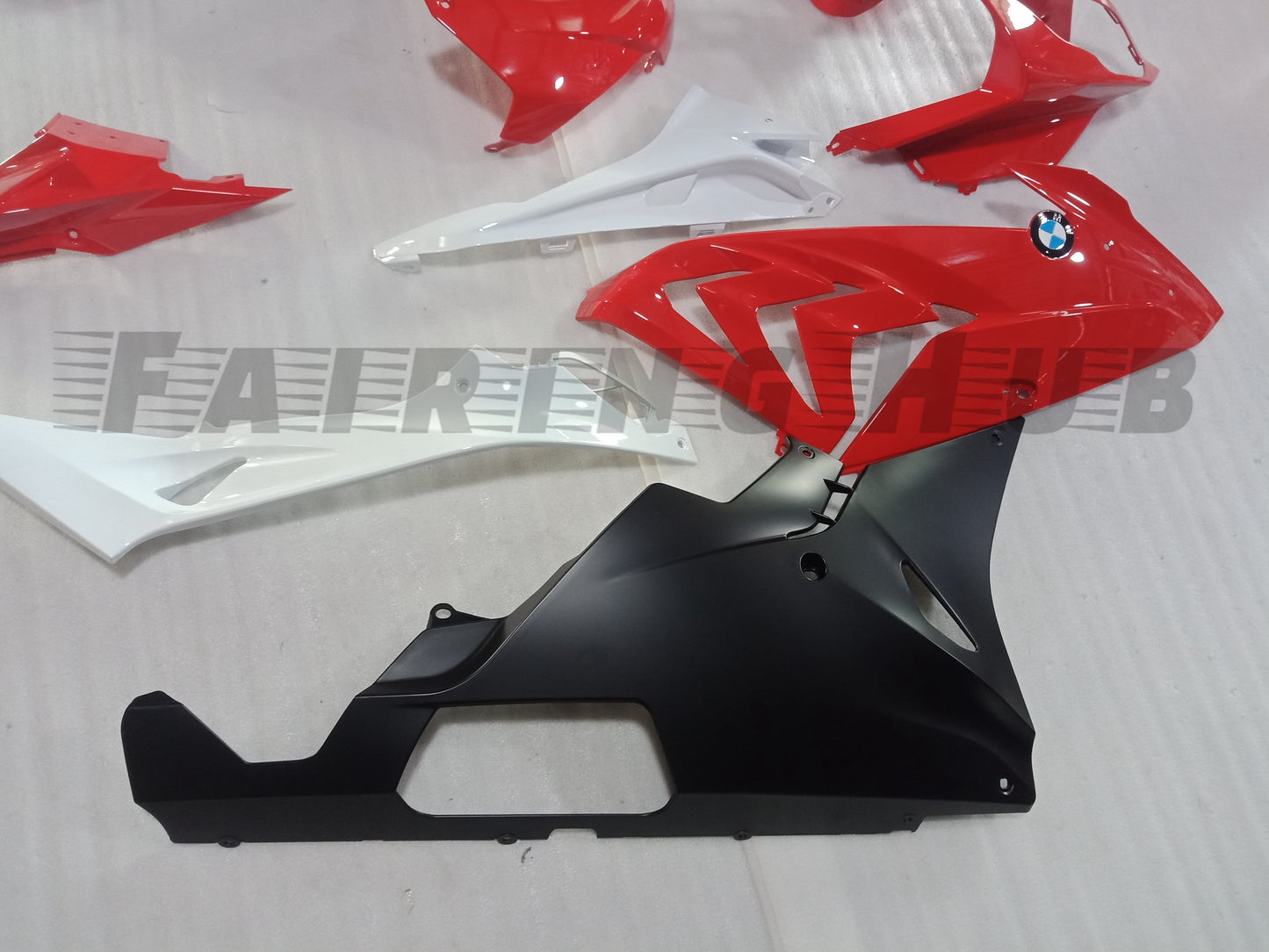 RED FAIRING KIT FOR BMW S1000RR 2015-2018