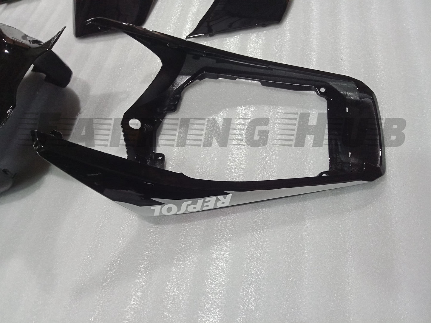 BLACK REPSOL DESIGN FAIRING KIT FOR HONDA CBR1000RR 2008 2009 2010 2011