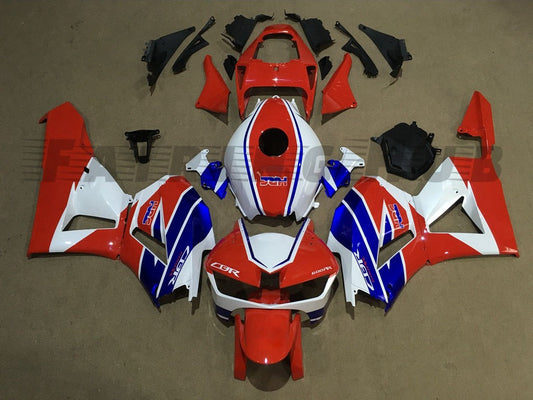 BLUE RED FAIRING KIT FOR HONDA CBR600RR F5 2013-2023