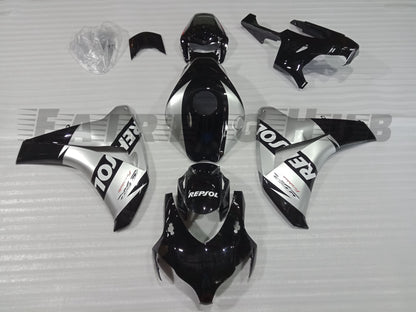 BLACK REPSOL DESIGN FAIRING KIT FOR HONDA CBR1000RR 2008 2009 2010 2011