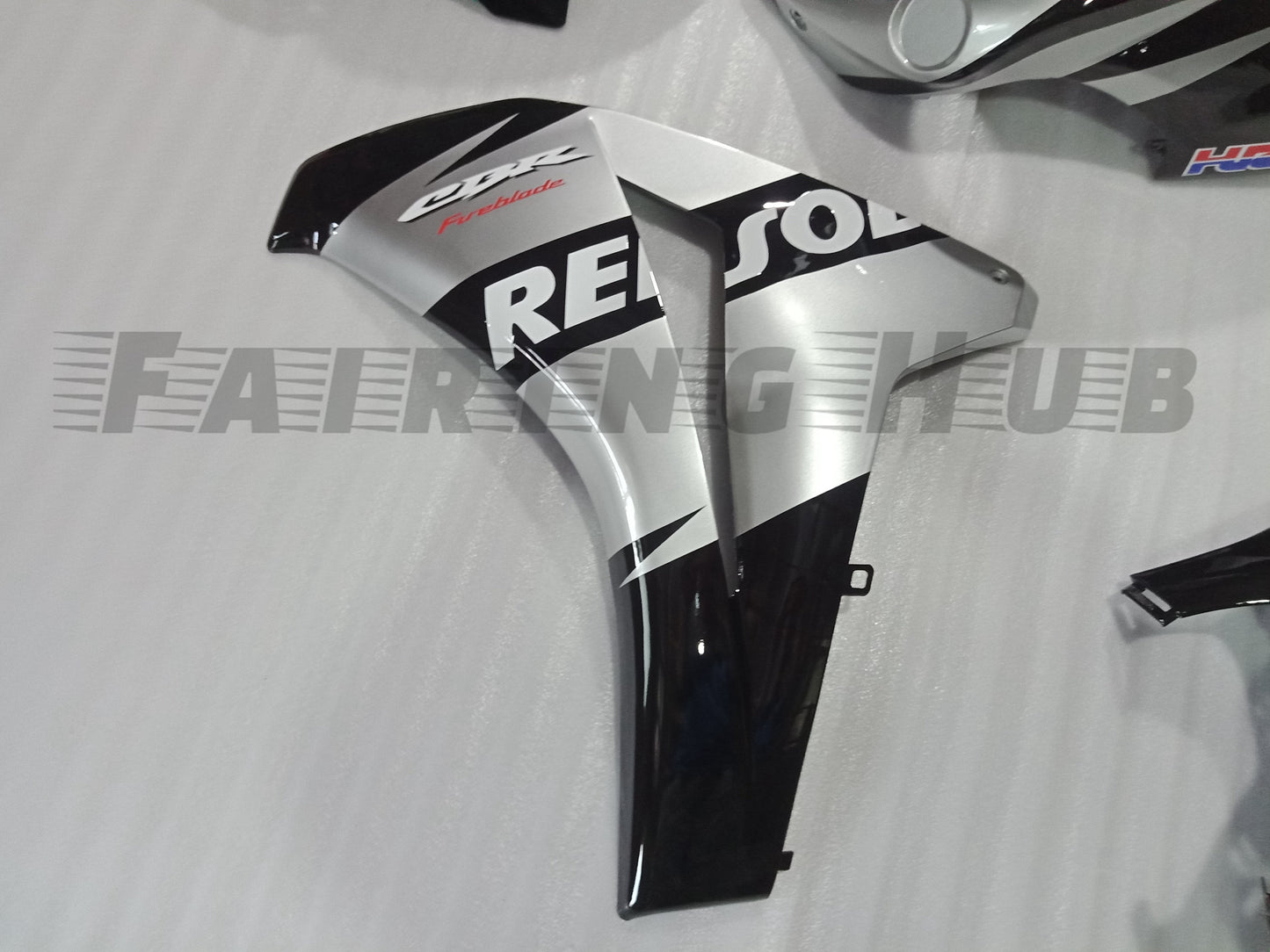 BLACK REPSOL DESIGN FAIRING KIT FOR HONDA CBR1000RR 2008 2009 2010 2011