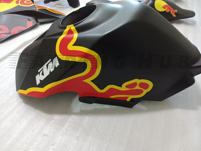 REDBULL DESIGN FIBERGLASS RACE FAIRING KIT FOR KTM RC390