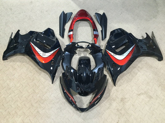 BLACK FAIRING KIT FOR SUZUKI GSX650F GSX750F 2008-2012