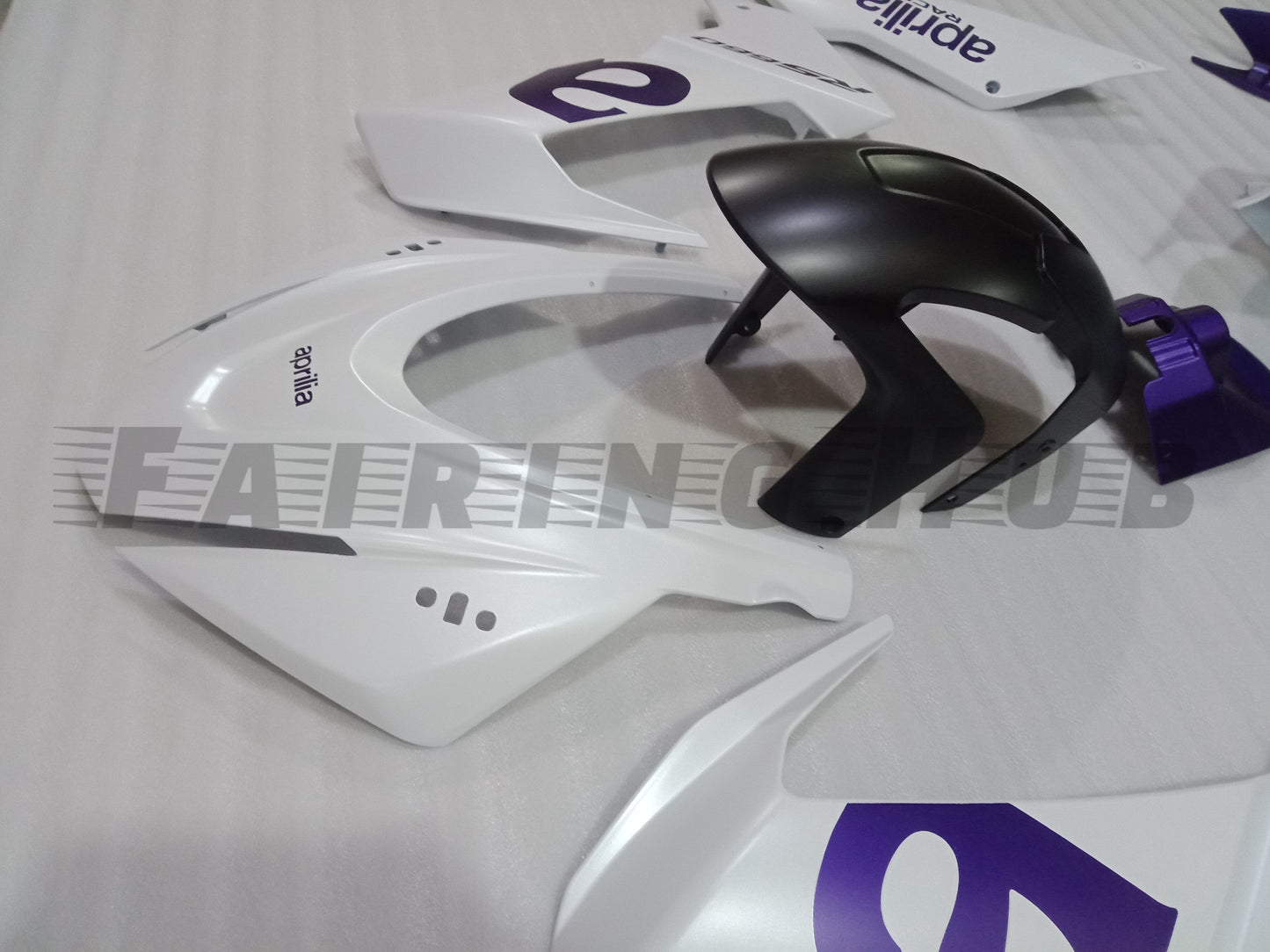 Aprilia RS 660 White Purple Fairing Kit