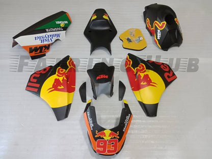 REDBULL DESIGN FIBERGLASS RACE FAIRING KIT FOR KTM RC390