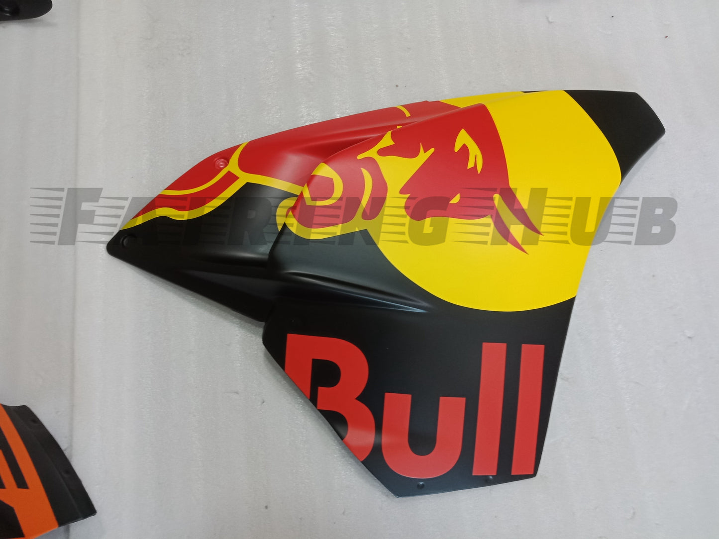 REDBULL DESIGN FIBERGLASS RACE FAIRING KIT FOR KTM RC390