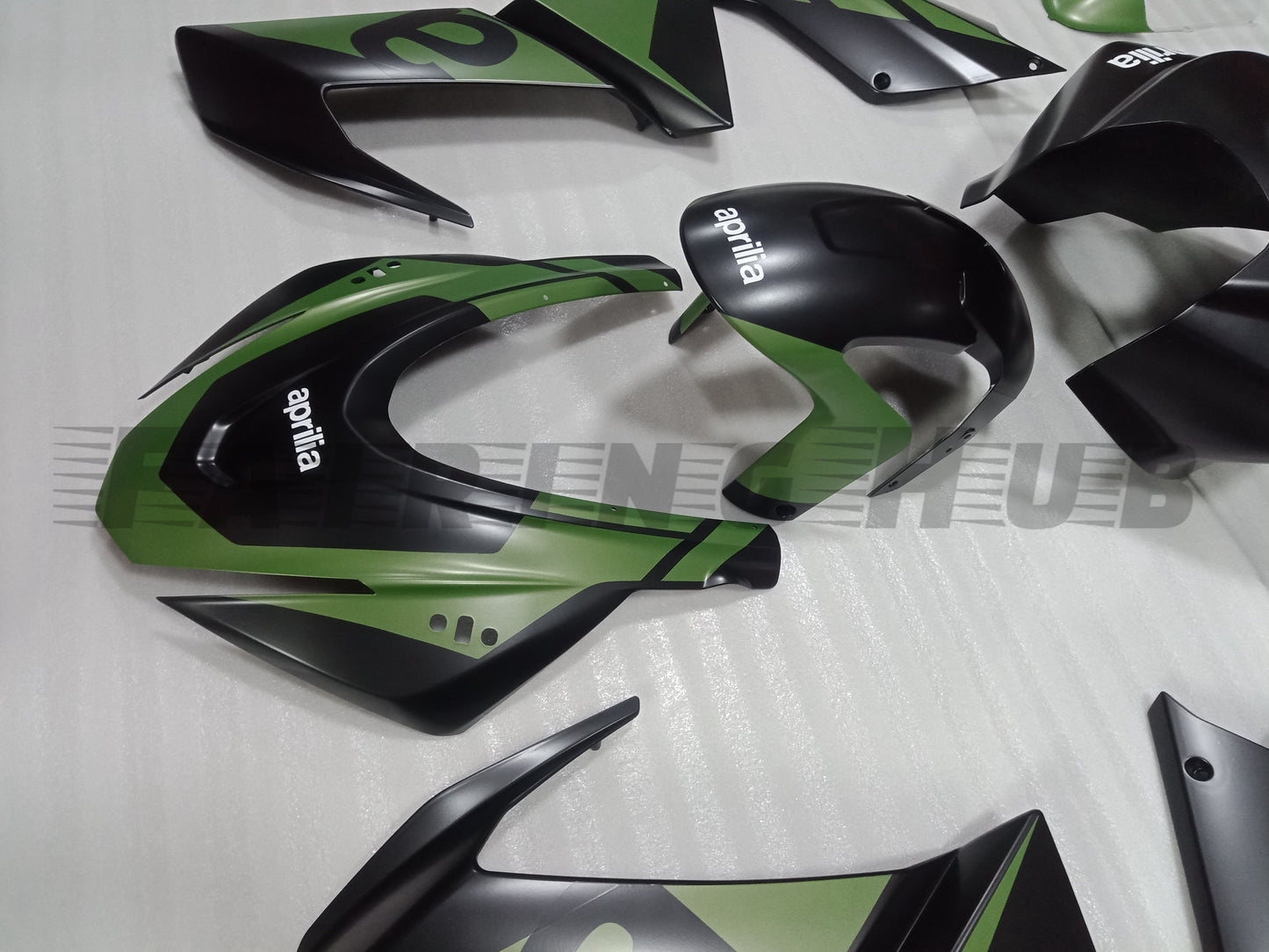 Aprilia RS 660 Black Army Green Fairing Kit