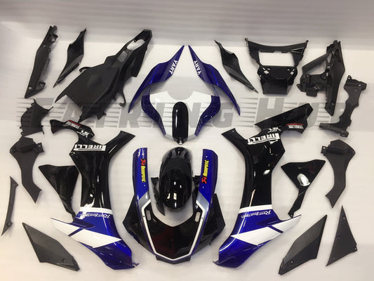 BLACK FAIRING KIT FOR YAMAHA R1 2015-2019