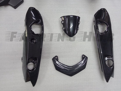 BLACK FAIRING KIT FOR KAWASAKI ER6N 2010-2015