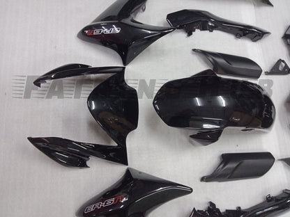 BLACK FAIRING KIT FOR KAWASAKI ER6N 2010-2015