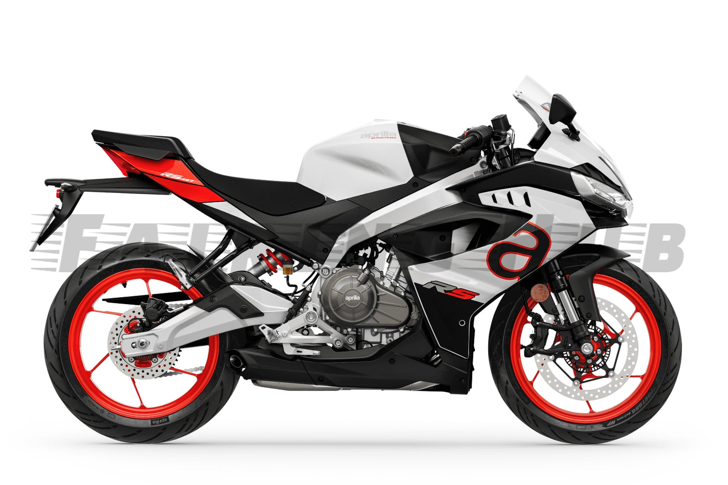 Aprilia RS 457 White Fairing Kit